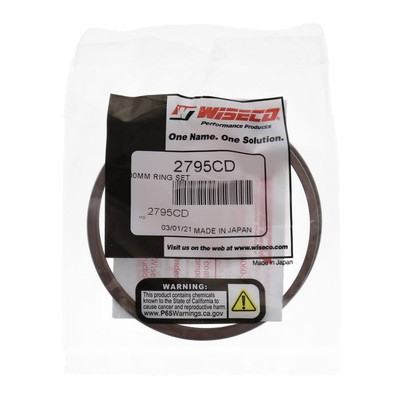 Order WISECO 2795CD Piston Ring Set, 2 Cycle, 71.00 MM Bore