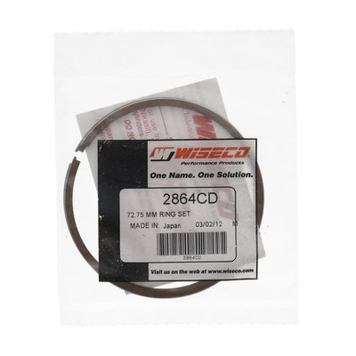 Order WISECO 2864CD Piston Ring Set, 2 Cycle, 72.75 MM Bore