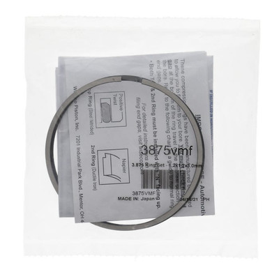 Order WISECO 3875VMF Piston Ring Set, 3.875 IN Bore Order WISECO 3875VMF Piston Ring Set, 3.875 IN Bore