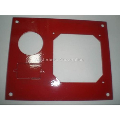 Order WESTERBEKE 43950 Plate, Genset Start Cntrl Red