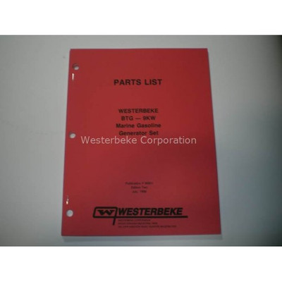 Order WESTERBEKE 36801 Partlist 9.0 Btg Order WESTERBEKE 36801 Partlist 9.0 Btg