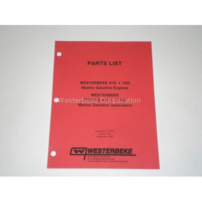 Order WESTERBEKE 34630 Partlist Twg-6.5-8-11Kw