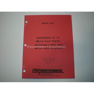 Order WESTERBEKE 15162 Partlist W80-120 Order WESTERBEKE 15162 Partlist W80-120