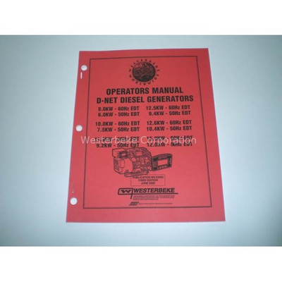 Order WESTERBEKE 53060 Manual, Operator 8-15 Edt Order WESTERBEKE 53060 Manual, Operator 8-15 Edt