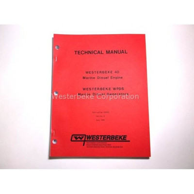 Order WESTERBEKE 20502 Manual, Tech W40
