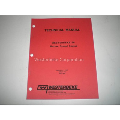 Order WESTERBEKE 34907 Manual, Tech W46