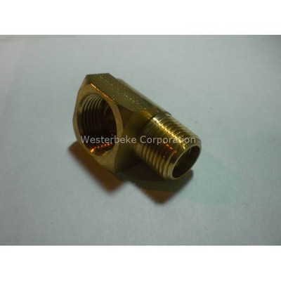 Order WESTERBEKE 13330 Elbow, Male 3/8Nptx1/2 Inv Fl90