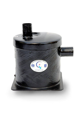 Order CENTEK INDUSTRIES 1500054   Muffler 2" Side In / Top Out