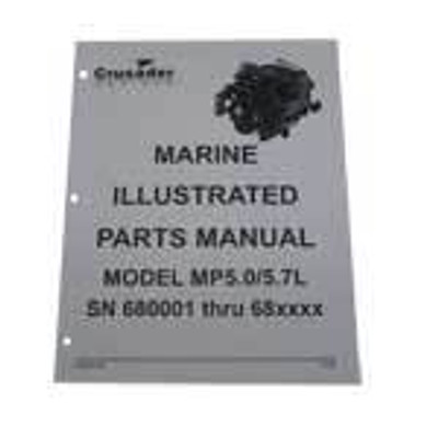 Order CRUSADER L510012   5.0/5.7L (Mpi) Sn 68Xxxx  Parts Manual