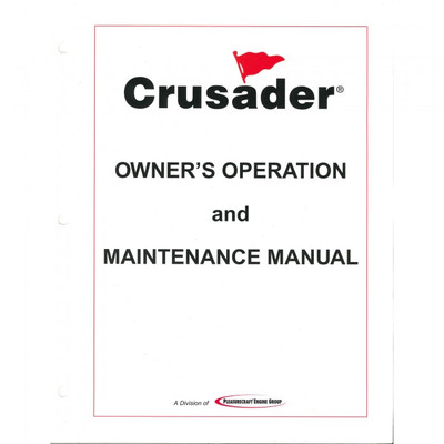 Order CRUSADER L510001-07 MPI 2007 Owners Manual