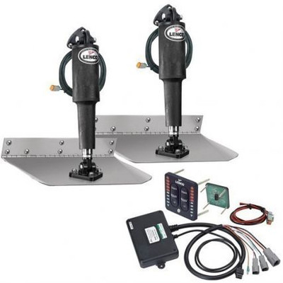 Order LENCO  TT9X30I  9" X 30" Standard Trim Tab Kit W/Led Indicator Switch Kit 12v