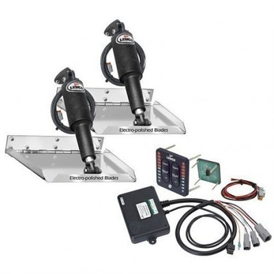 Order LENCO  RT18X14I  18" X 14" Standard Performance Trim Tab Kit W/Led Indicator Switch Kit 12v