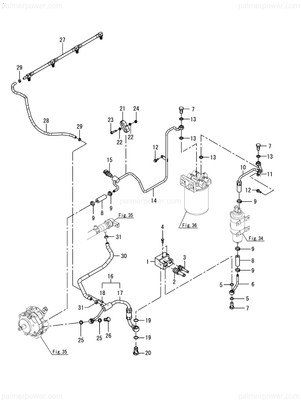 Order YANMAR 120650-55311 Pipe, Block-Pump