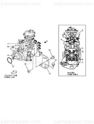 Order YANMAR 119773-51990 Pump Assy, Injection