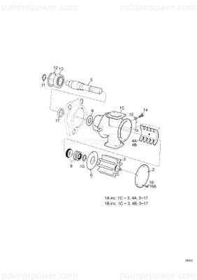 Order YANMAR 165000-90190 Pump, Sea Water