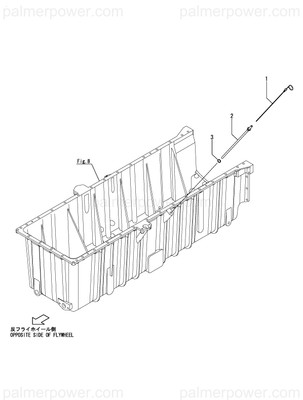 Order YANMAR 41632-005160 Dipstick, Oil