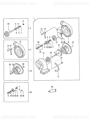 Order YANMAR XNN131570 Rotor Set