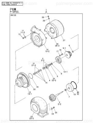 Order YANMAR XJB116134 Bolt, M10X30