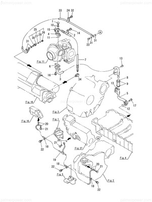 Order YANMAR 119574-39820 Hose, Rubber