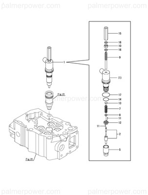 Order YANMAR 748691-53102 Valve Assy,Injection