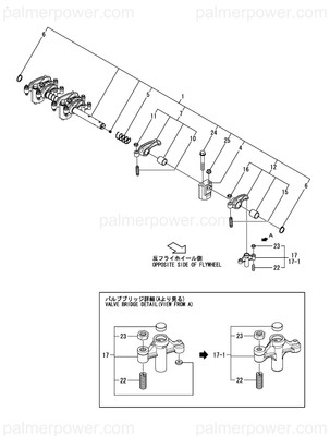 Order YANMAR 727677-11510 Support Assy, Rocker