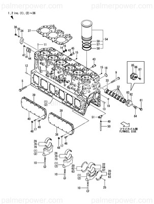 Order YANMAR 726677-01860 Liner Assy, Cylinder