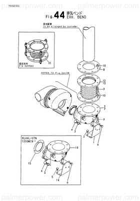 Order YANMAR 148616-18311 Support, Bend