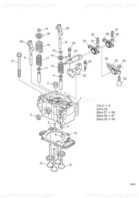 Order YANMAR 165000-30290 Valve