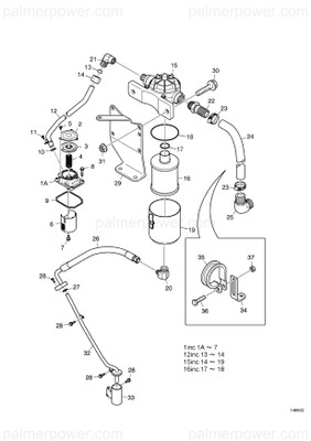 Order YANMAR 165000-25240 Gasket