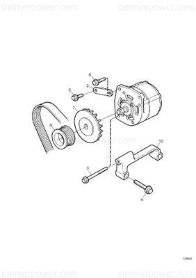 Order YANMAR 165000-36280 Pulley