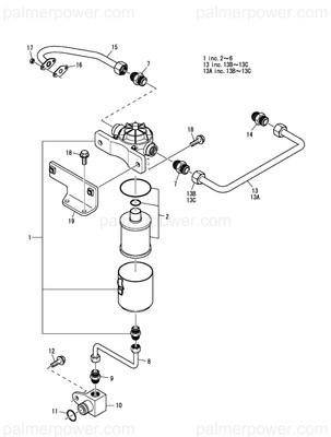 Order YANMAR 165000-34600 Flange
