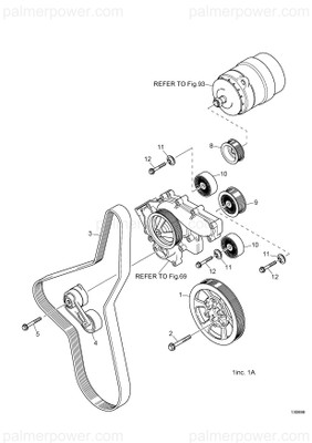 Order YANMAR 165000-31420 Pulley