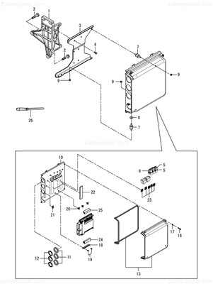 Order YANMAR 120640-01980 Bolt, M10X45-8.8