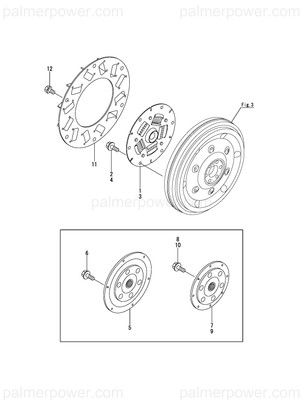 Order YANMAR 129673-81150 Disk, Damper
