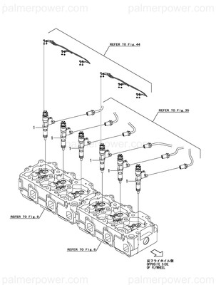 Order YANMAR 127677-53010 Injector Assy