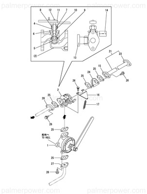 Order YANMAR 43600-010141 Gasket
