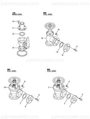 Order YANMAR 23211-065077 Flange, 5K 65