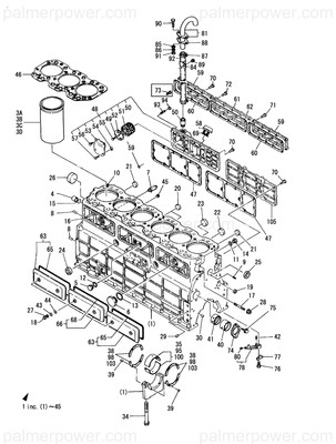 Order YANMAR 727699-01100 Block Assy, Cylinder
