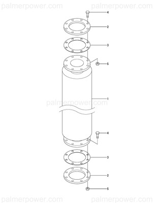 Order YANMAR 43100-572310 Silencer, 150A