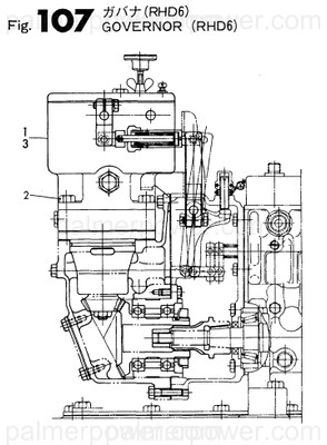 Order YANMAR 148218-66300 Governor, Rhd6