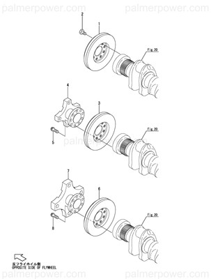 Order YANMAR 126683-28100 Damper, Viscous