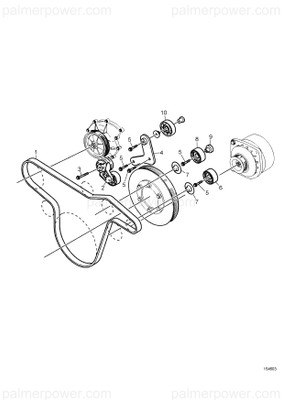 Order YANMAR 165001-36150 V-Belt