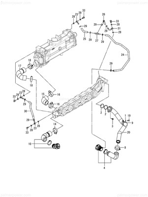 Order YANMAR 120650-49450 Hose, Air Vent