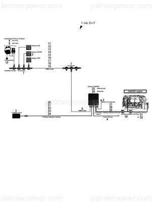 Order YANMAR 163020-77010 Harness, Power I/F