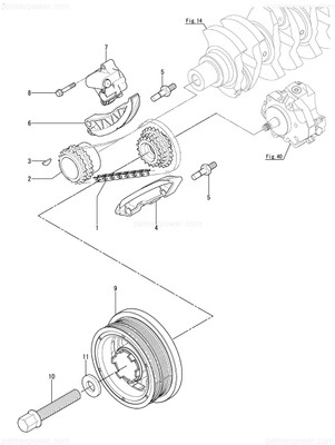 Order YANMAR 165000-70250 Tensioner, Chain