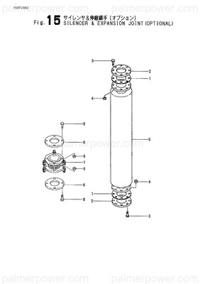 Order YANMAR 23440-125000 Gasket, 125