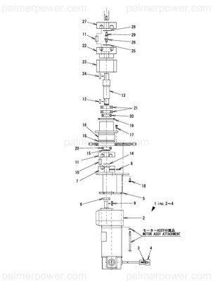 Order YANMAR 15T707-51330 Shaft, Output