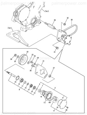 Order YANMAR 128990-42560 Shaft Kit