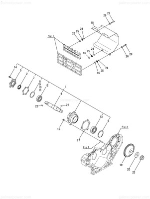 Order YANMAR 127695-54820 Shim, Bearing T=1.20