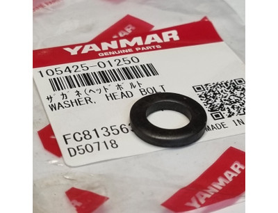 YANMAR 105425-01250 Washer, Head Bolt